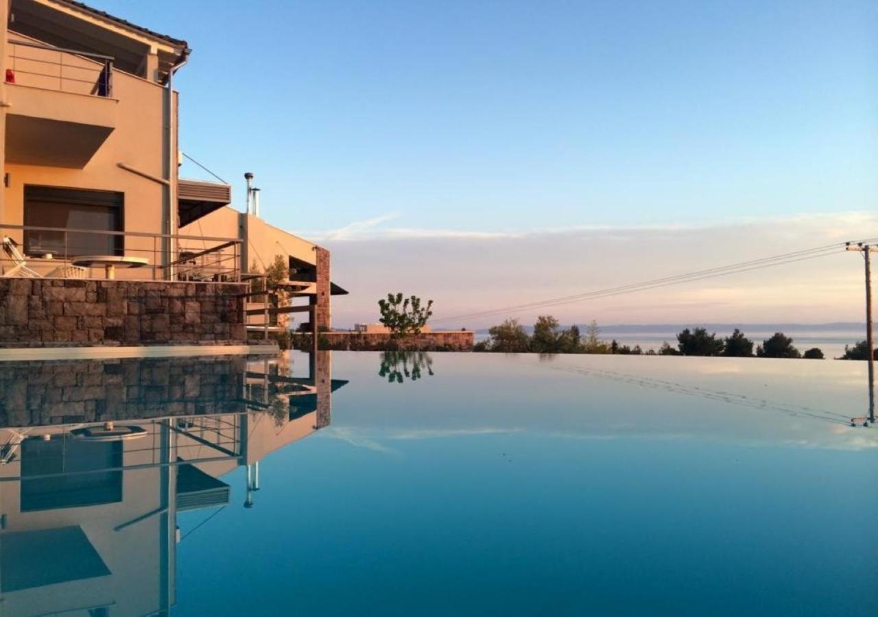 Olivia Estate Villa With Private Swimming Pool Элия Экстерьер фото