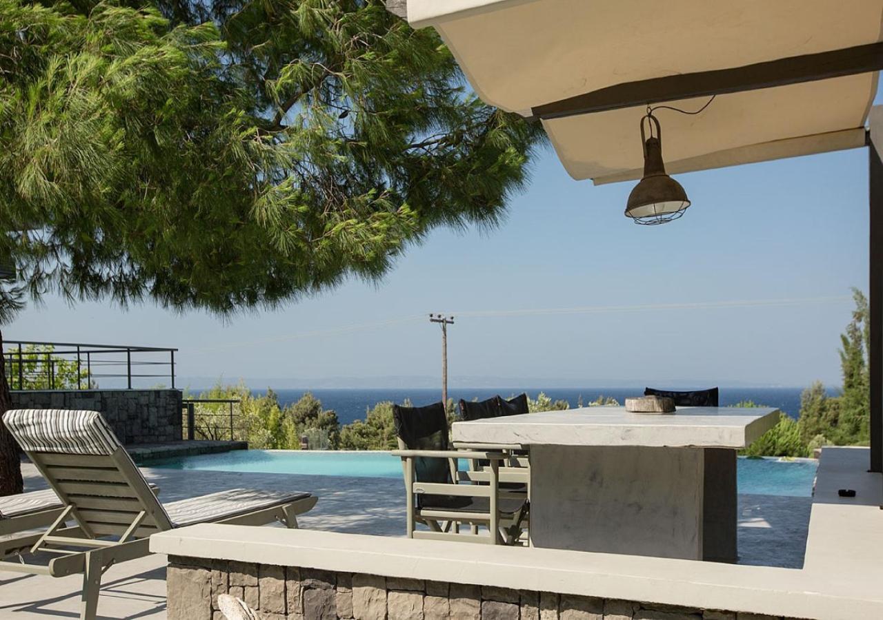 Olivia Estate Villa With Private Swimming Pool Элия Экстерьер фото