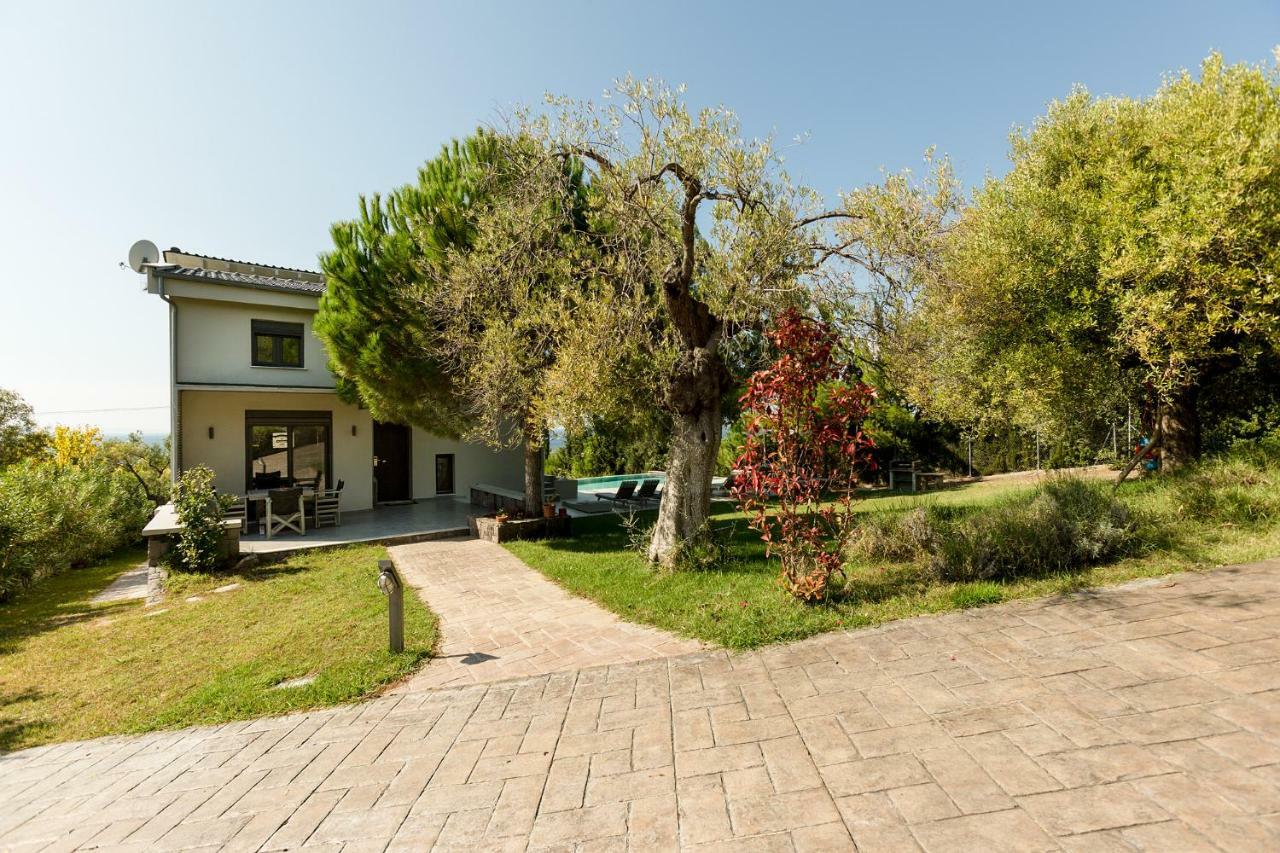 Olivia Estate Villa With Private Swimming Pool Элия Экстерьер фото