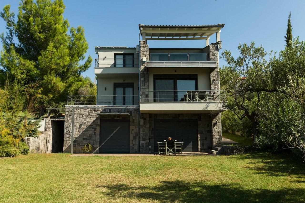 Olivia Estate Villa With Private Swimming Pool Элия Экстерьер фото